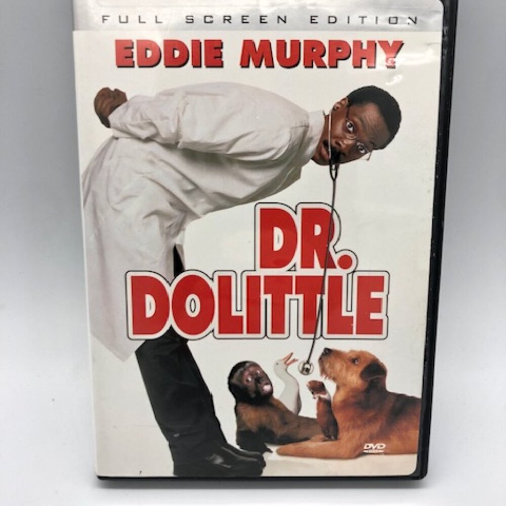 Dr. Dolittle DVD – Eddie Murphy Comedy Movie (Full Screen Edition)